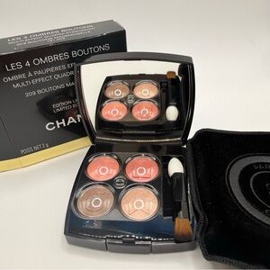 CHANEL Les 4 Ombres Quad Eyeshadow Palette 209 Boutons Mademoiselle
